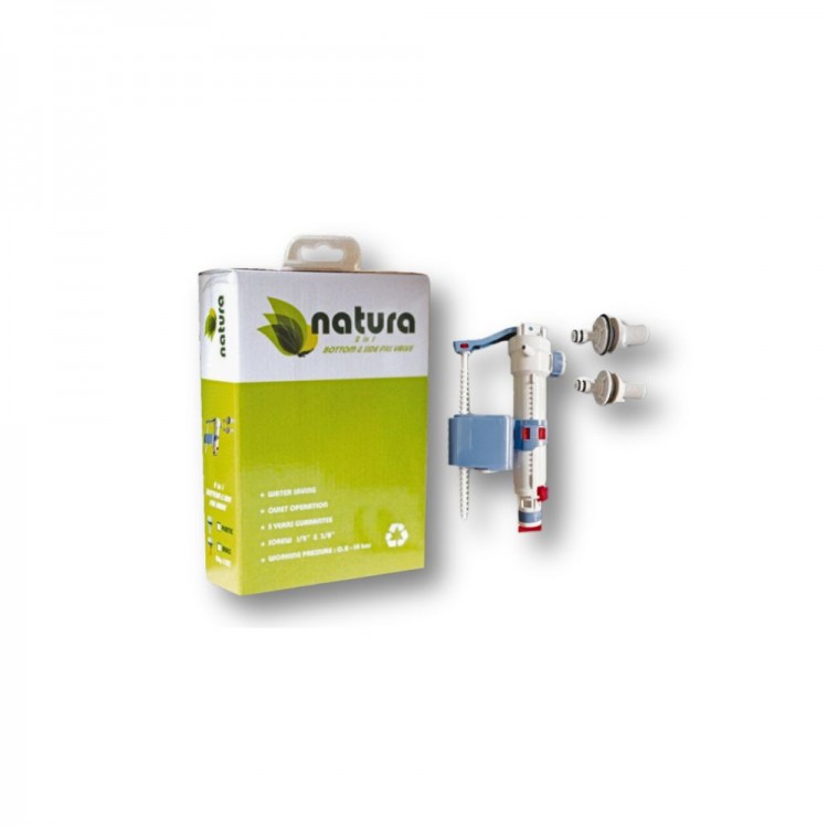Φλοτέρ 4 σε 1 1/2-3/8 Πλαστικό Πάσο Πασπαρτού Natura