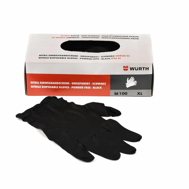 Γάντια Μιας Χρήσεως Νιτριλίου Würth (100 τμχ) Γάντια Μιας Χρήσεως Νιτριλίου Würth (100 τμχ)